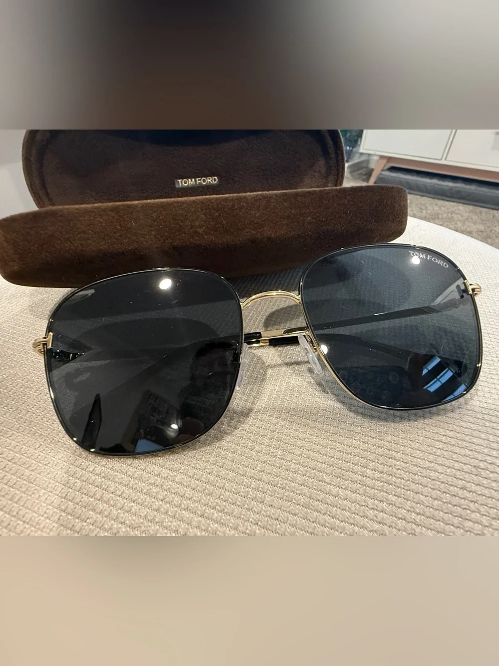 NEW TOM FORD SUNGLASSES UNISEX GOLD FT0888-K-01A-59